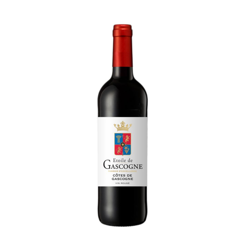 Bouteille côte de Gascogne rouge "Etoile de Gascogne" 75CL