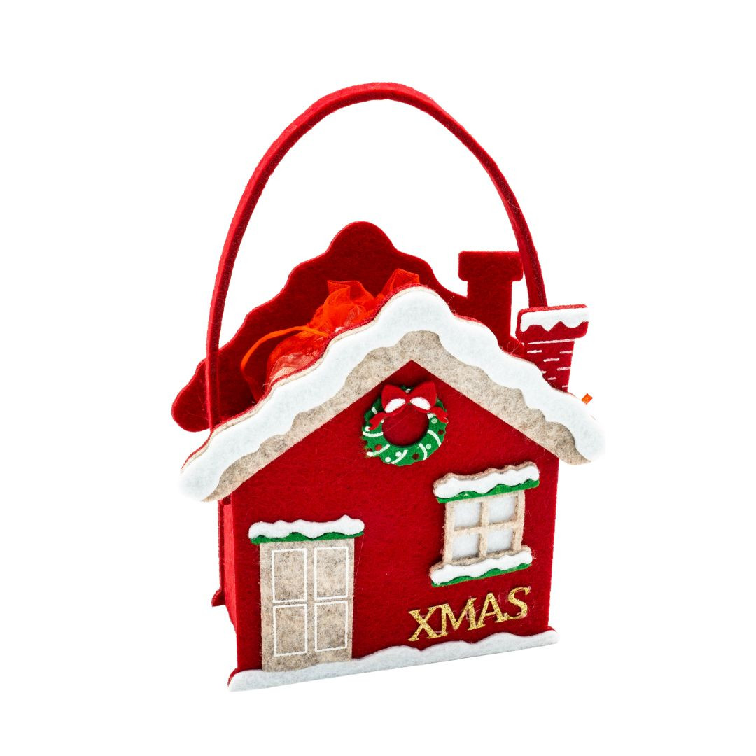 Achat Sac feutrine maison rouge guimauves rainbow en ligne 1 