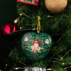 Cœur à suspendre Alice bonbons du Père-noël