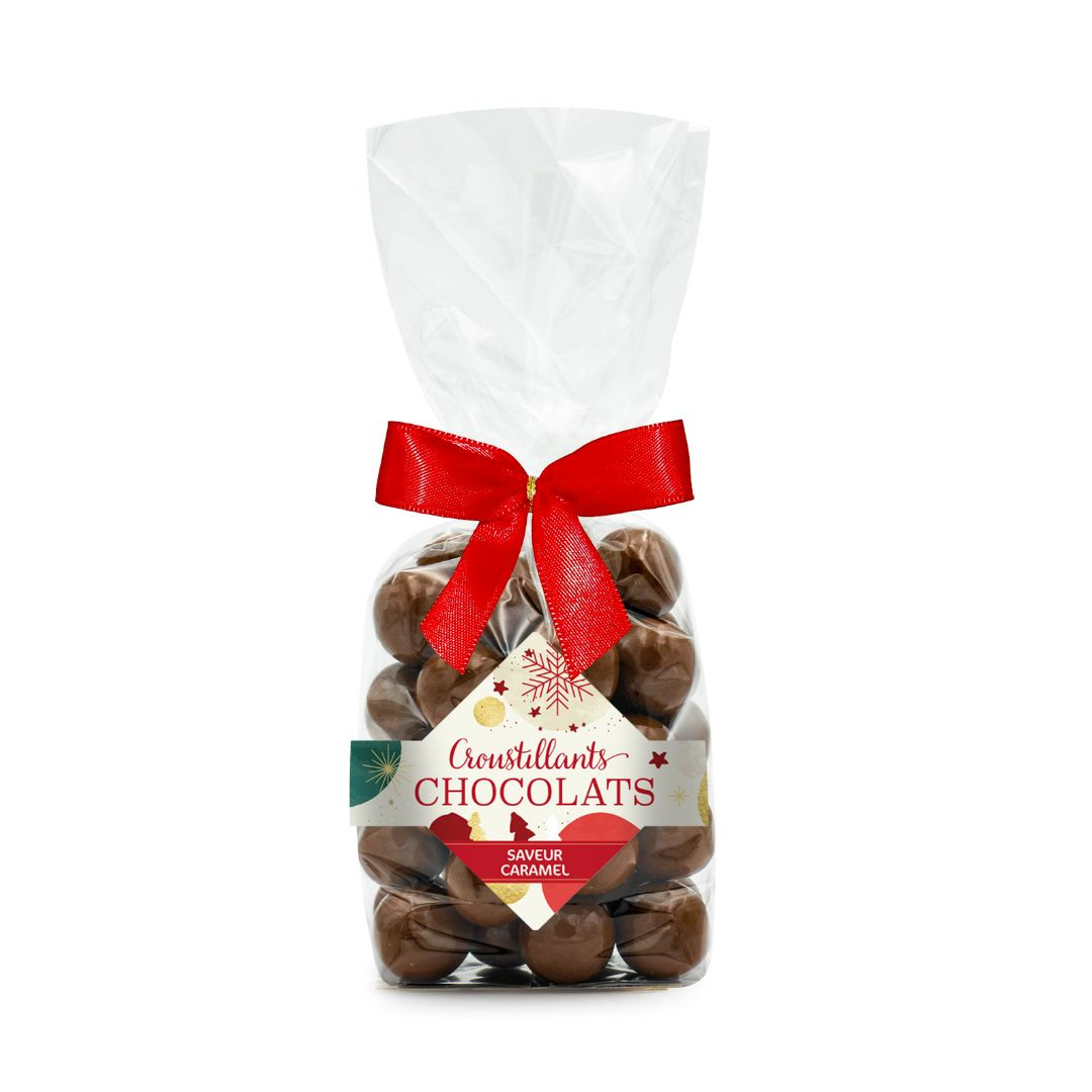 Achat Sachet billes croustillantes chocolat lait caramel en ligne 1 