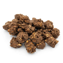 Sachet maison pain d'épices croquants chocolat lait cacahuètes