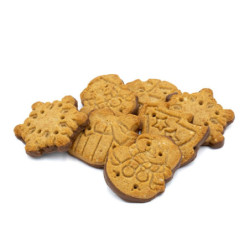 Boîte plate biscuits de noël