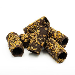 Bonbonnière gauffrettes chocolat et amandes