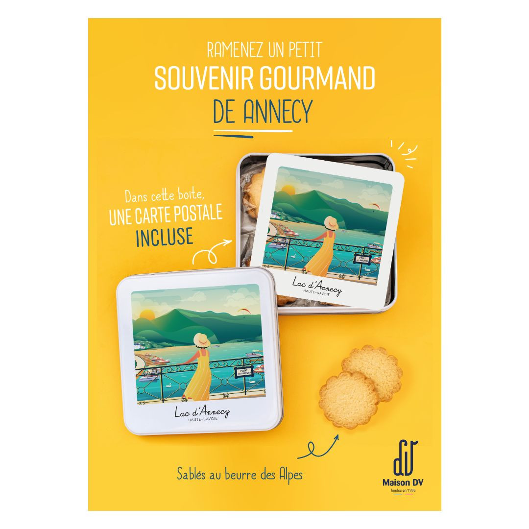 Achat PLV format A4  boîte polaroid collection Annecy en ligne 1 
