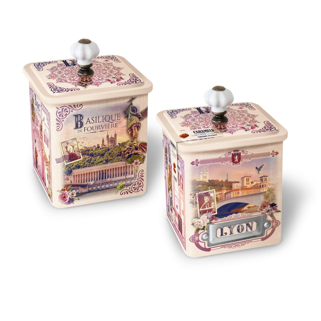 Achat Boîte demi-collector collection Lyon caramels au beurre salé en ligne 1 
