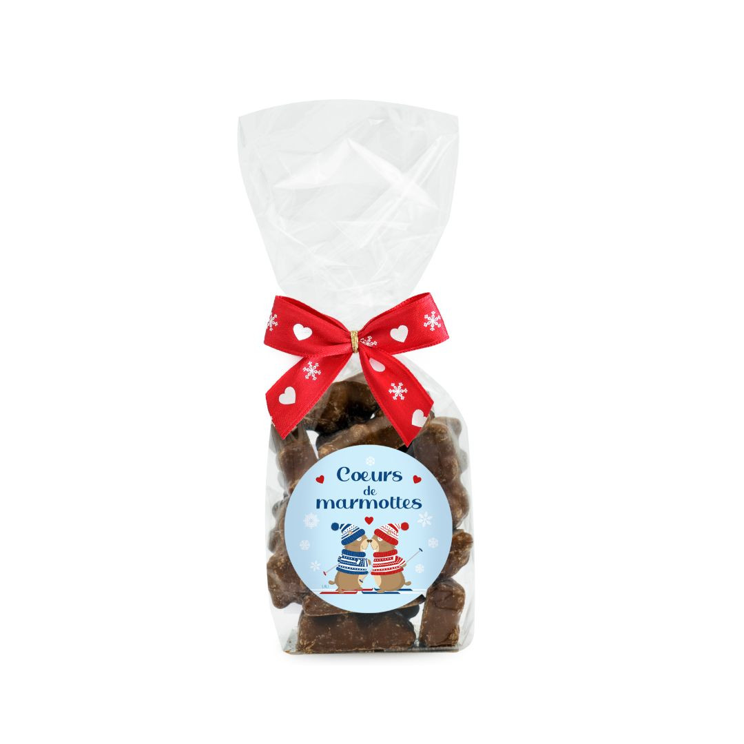 Achat Sachet collaboration Lali marmottes oursons guimauve en chocolat en ligne 1 
