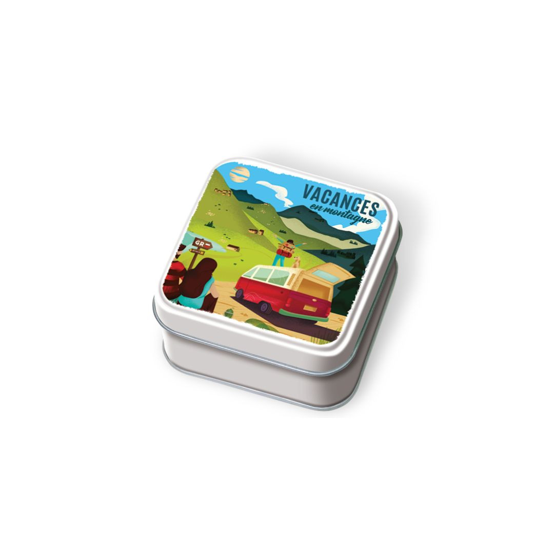 Achat Boîte savon van collection montagne été bonbons sucre cuit myrtille et framboise en ligne 1 