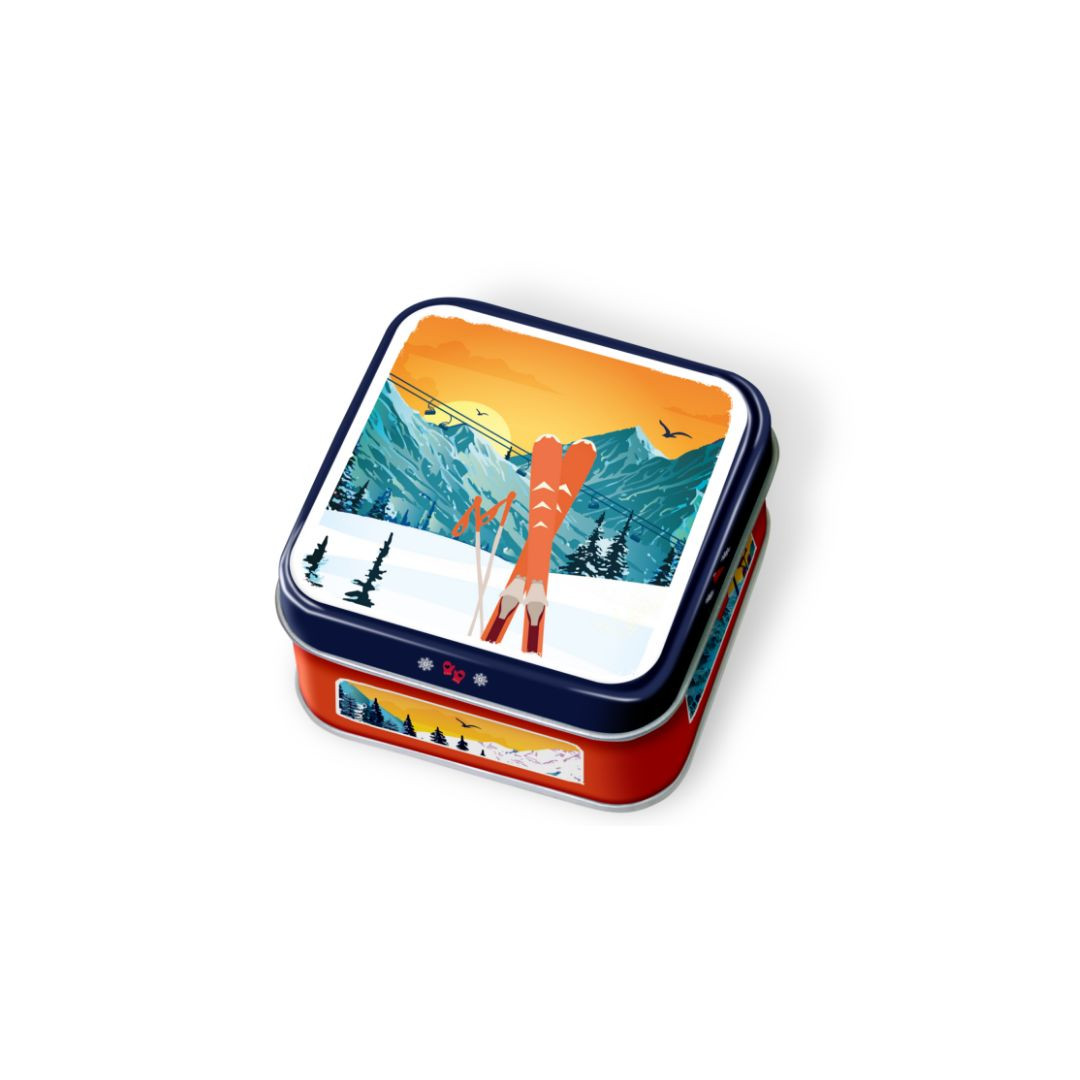 Achat Boîte savon rétro ski sucres cuits myrtilles framboises en ligne 1 