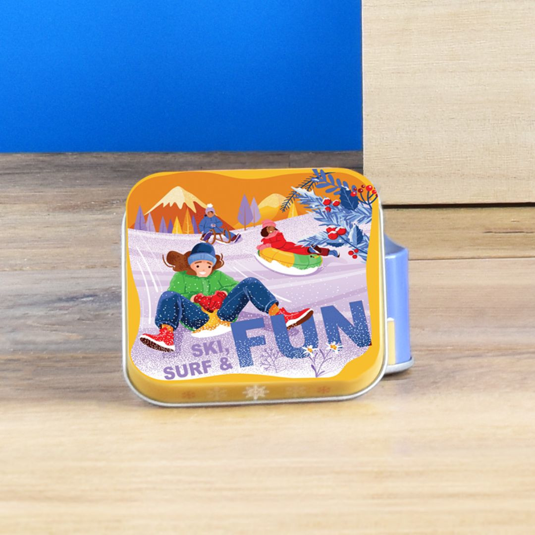 Achat Boîte savon fun collection sports d'hiver sucres cuits myrtilles framboises en ligne 1 