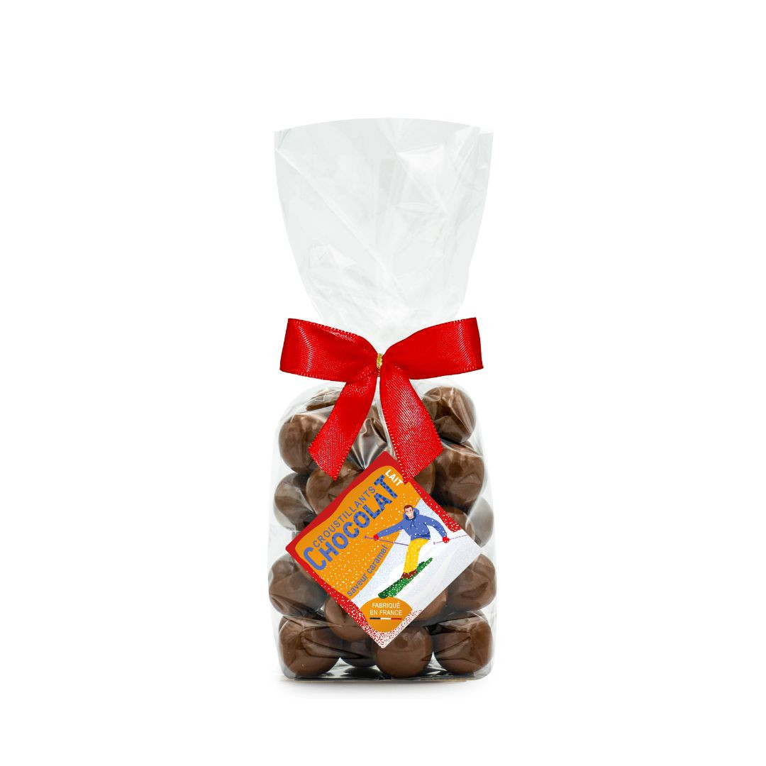 Achat Sachet collection sport d'hiver billes chocolat croustillants au caramel en ligne 3 