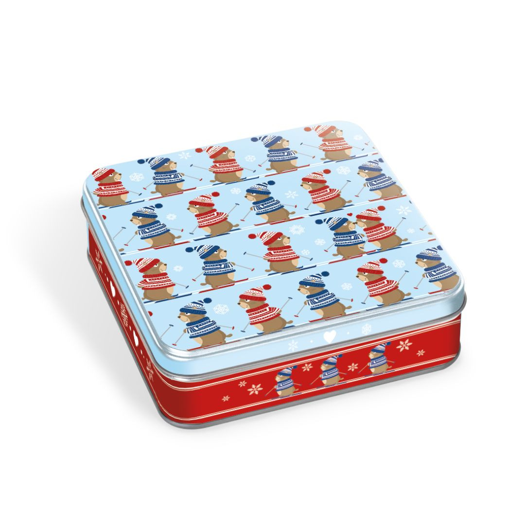 Achat Boîte carrée collaboration Lali marmottes sablés au beurre des Alpes en ligne 1 