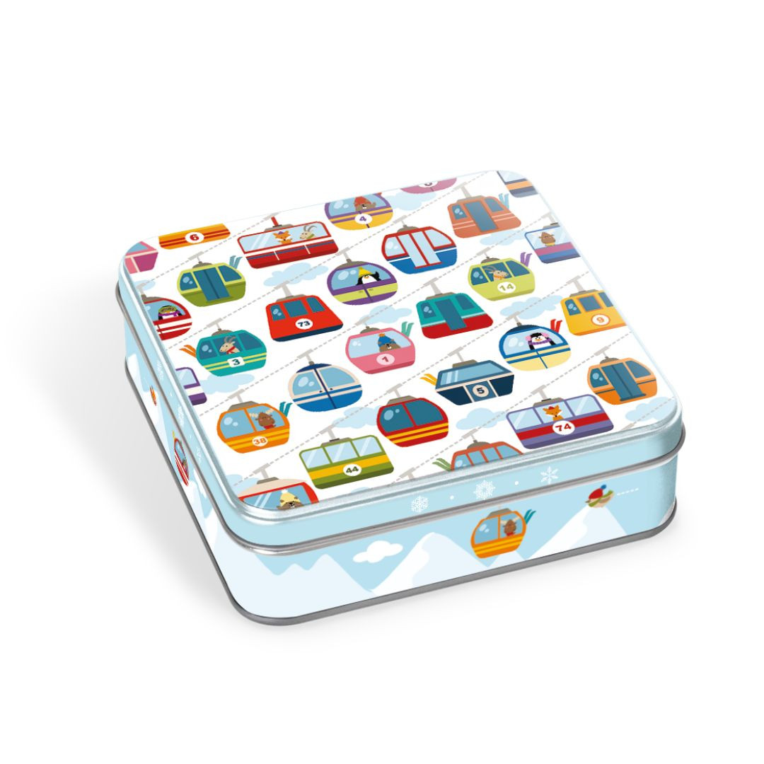 Achat Boîte carrée collaboration Lali télécabines sablés au beurre des Alpes en ligne 1 