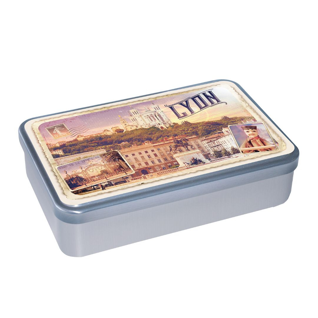 Achat Boîte plate collection Lyon sablés au beurre des Alpes en ligne 1 
