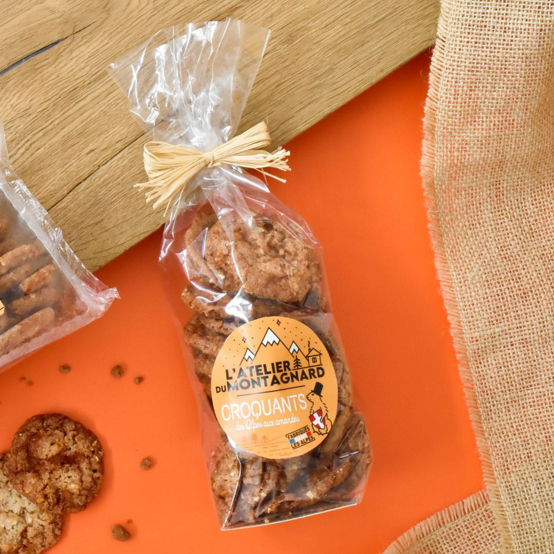 Achat Sachet de croquants des Alpes aux amandes en ligne 1 