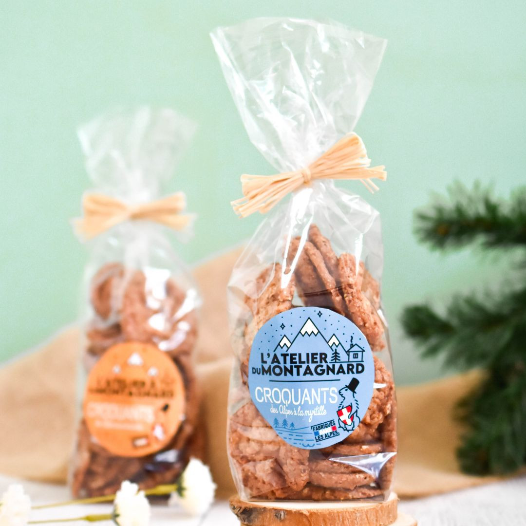 Achat Sachet de croquants des Alpes à la myrtille en ligne 1 