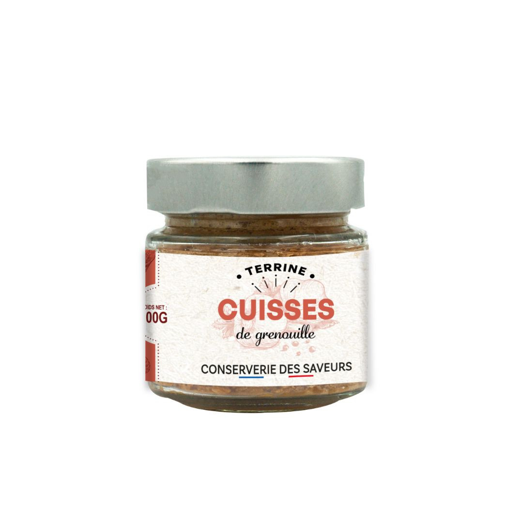 Achat TERRINE DE CUISSES DE GRENOUILLES AU BEURRE PERSILLE en ligne 1 
