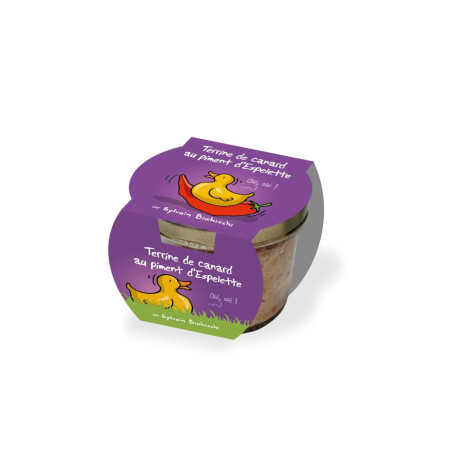 TERRINE DE CANARD AU PIMENT D'ESPELETTE