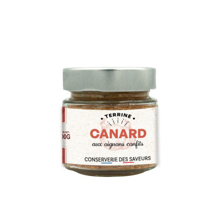 TERRINE DE FILET DE CANARD AUX OIGNONS CONFITS