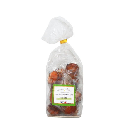 Sachet maison peltier petits financiers pomme