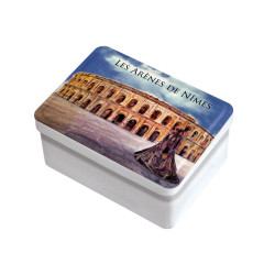 Boîte sucrette arènes de Nîmes canistrelli citron