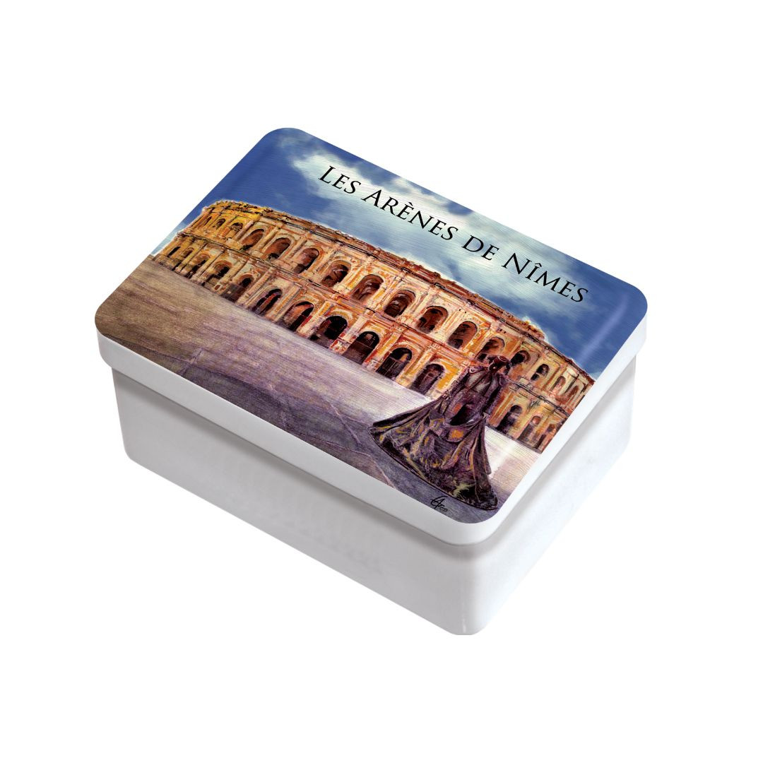 Achat Boîte sucrette arènes de Nîmes canistrelli citron en ligne 1 