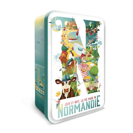 Boite sucre n Normandie