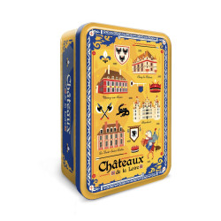 Boite sucre multivues illustrations châteaux