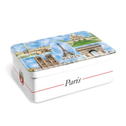 Boite sucre Paris 5 vues / balade à Paris