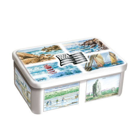 Boite sucre 10 vues Bretagne