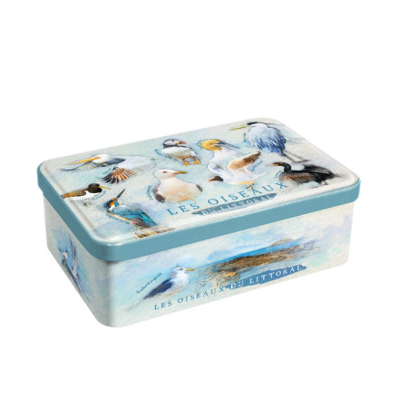 Boite sucre oiseaux du littoral