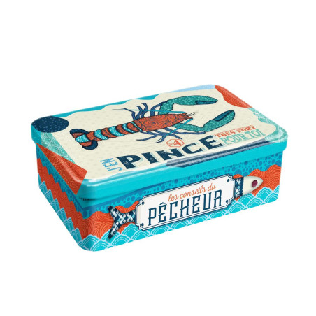 Boite sucre homard patchwork