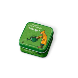 Boite savon l'arrosage