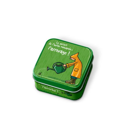 Boite savon l'arrosage