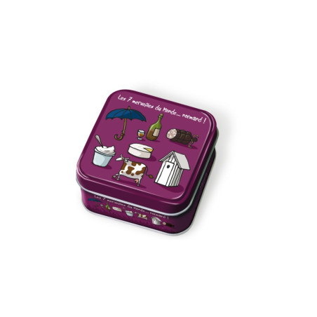 Boite savon 7 merveilles normandes