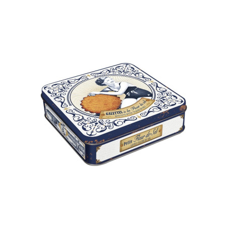 Boite carrée petite fleur de sel