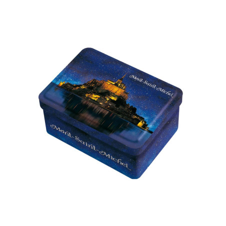 Boite sucrette Mont St Michel de nuit