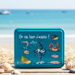 Boîte demi-sucrette on va bien s'marée HIHIHI caramels au beurre salé et à la fleur de sel