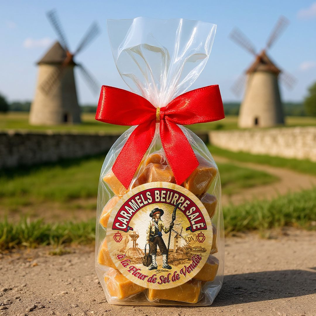 Achat Grand sachet Vendée chouan caramels au beurre salé et à la fleur de sel de Vendée en ligne 3 