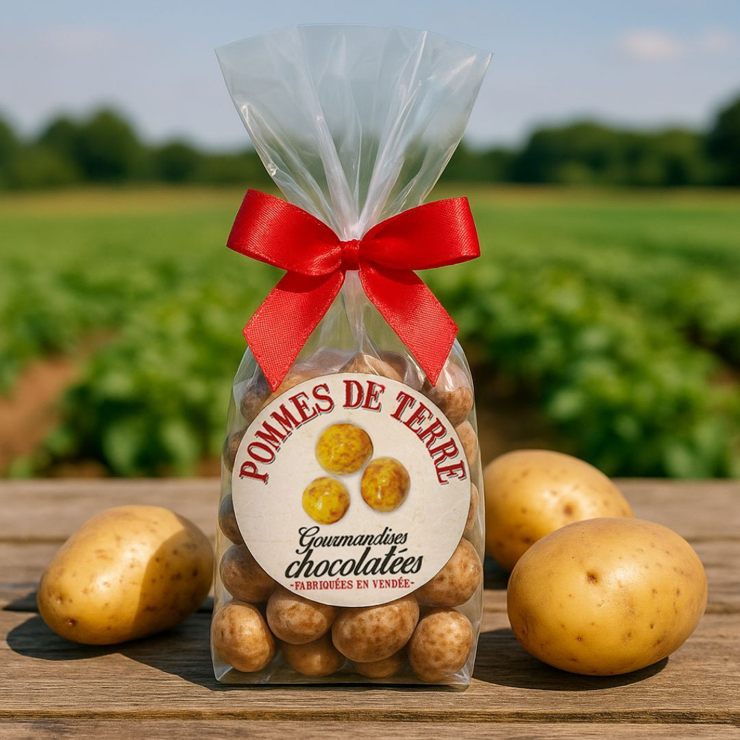 Achat Sachet Vendée vintage pommes de terre chocolatées pralinées en ligne 3 