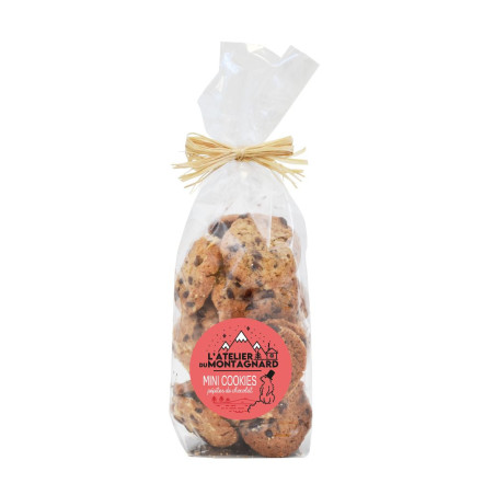 Sachet Atelier du Montagnard mini cookies et pépites de chocolat