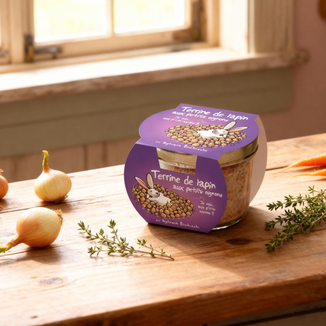 Achat TERRINE DE LAPIN AUX PETITS OIGNONS en ligne 2 