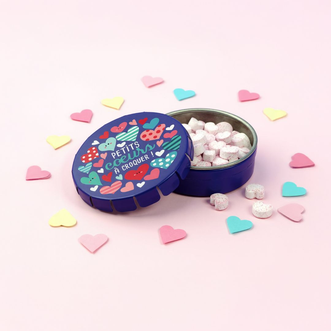 Achat BTE CLIC CLAC BONBONS CŒUR FRAISE 12G en ligne 3 