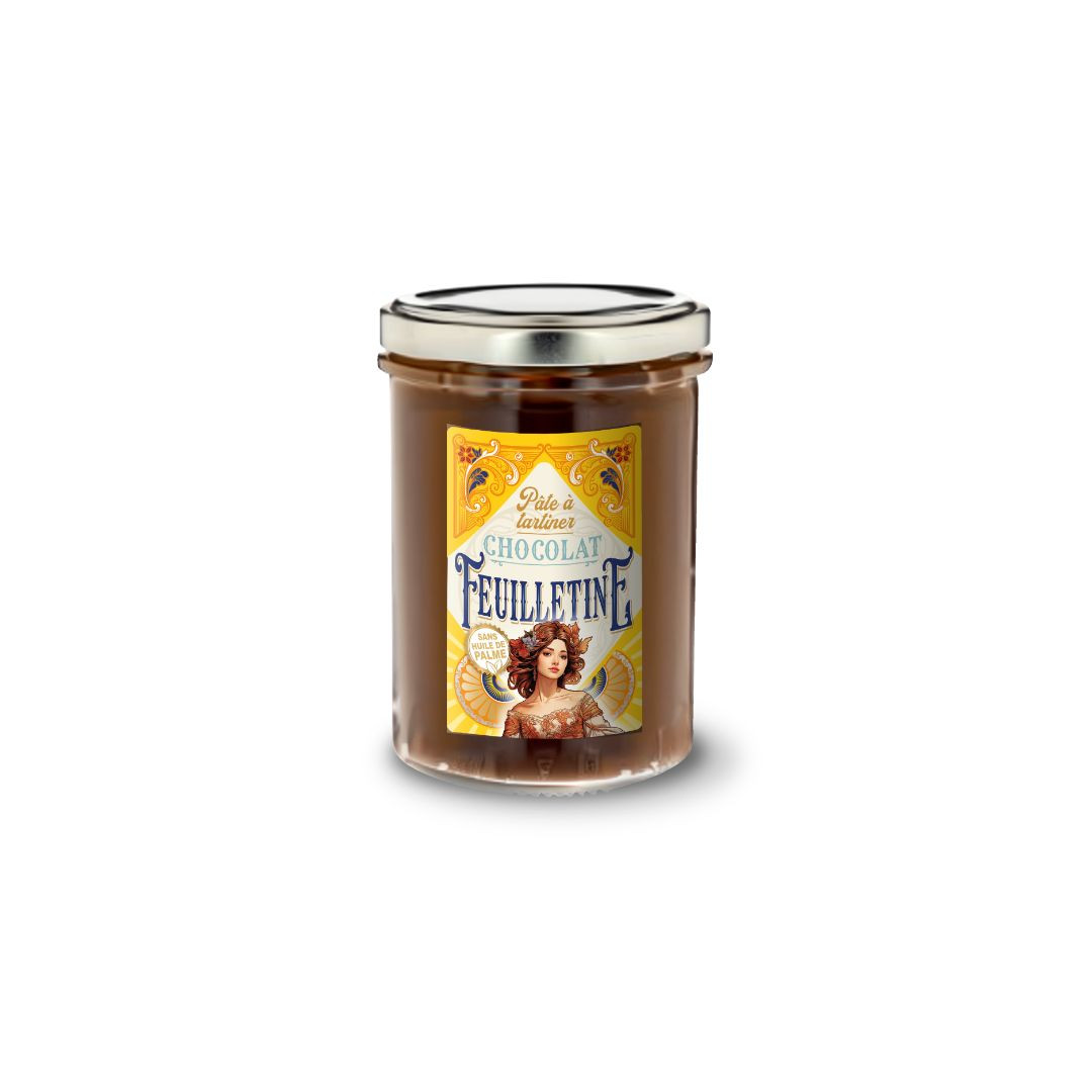 Achat Pâte à tartiner Chocolat Feuilletine DELICES BELLE EPOQUE 240g en ligne 1 