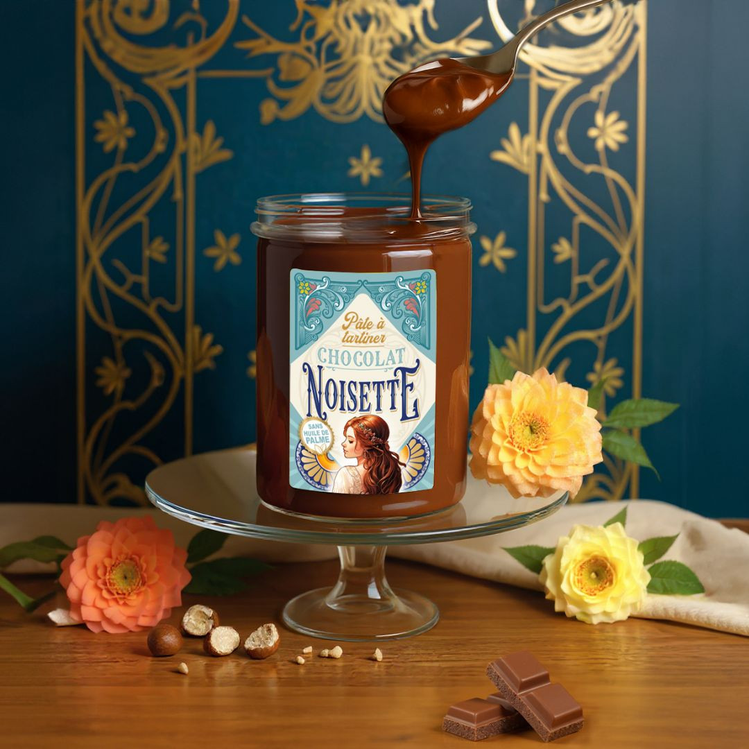 Achat Pâte à tartiner Chocolat noisettes DELICES BELLE EPOQUE 240g en ligne 2 