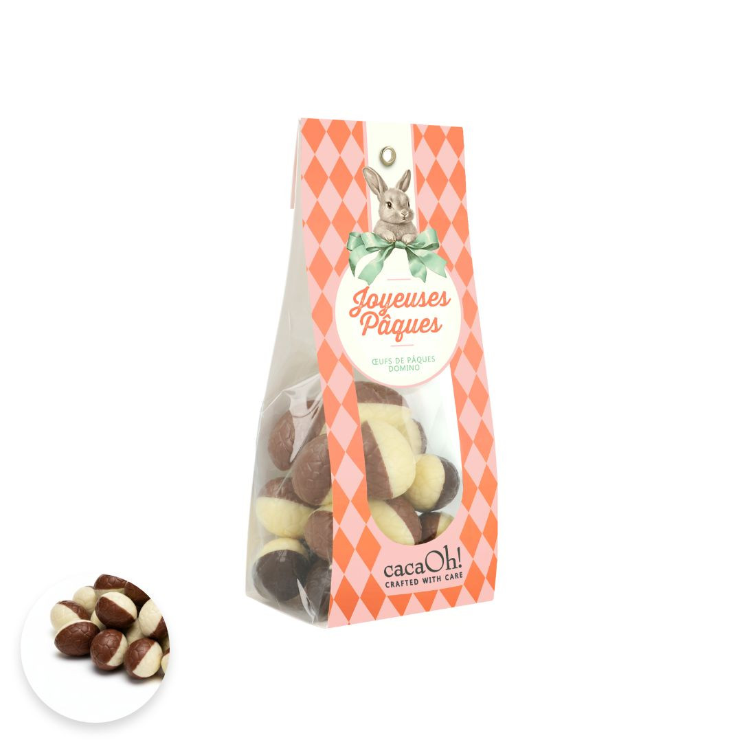 Achat Sachet œufs bicolores lait et blancs en ligne 1 