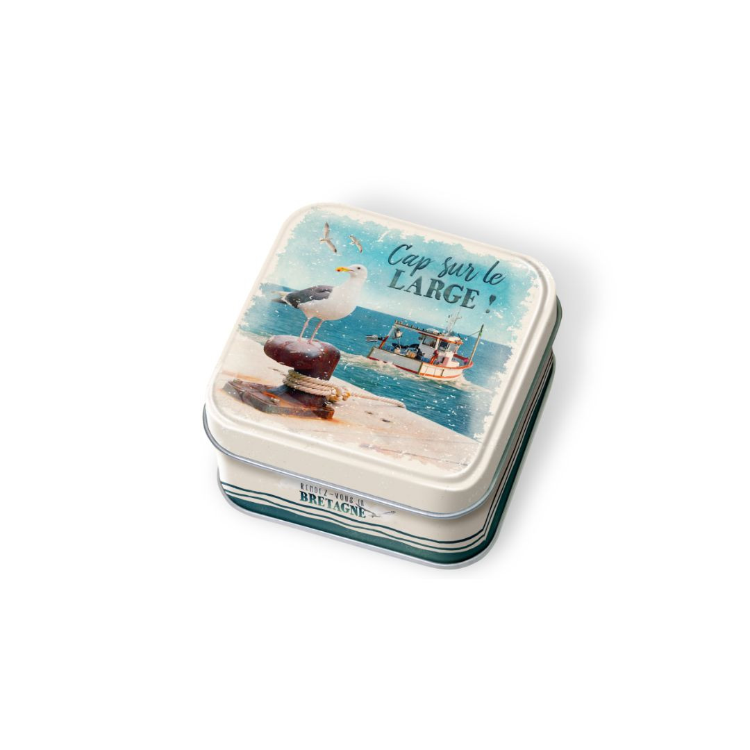 Achat Boite savon Bretagne vintage mouette en ligne 1 