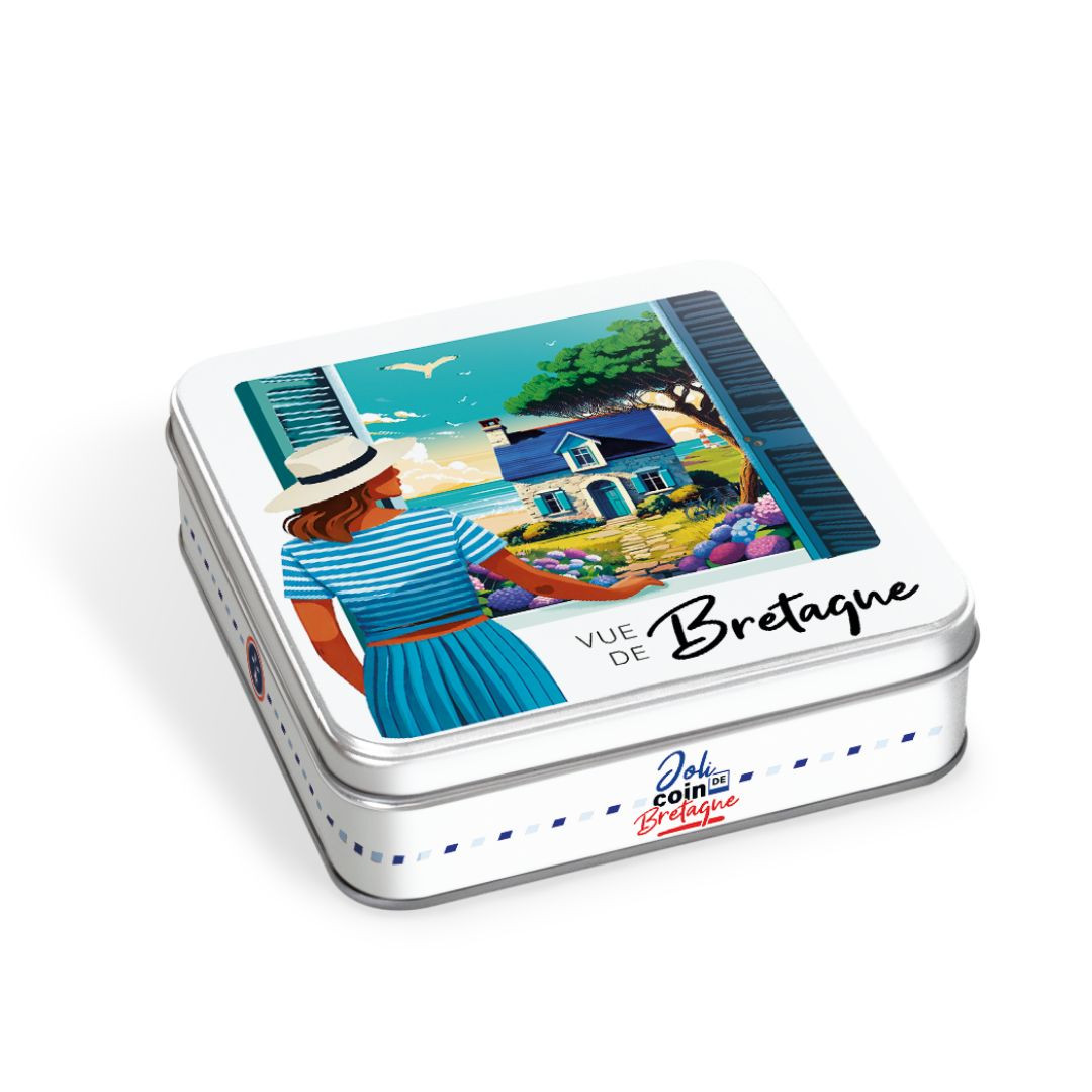 Achat Boite carrée polaroid Bretagne+ carte postale en ligne 1 