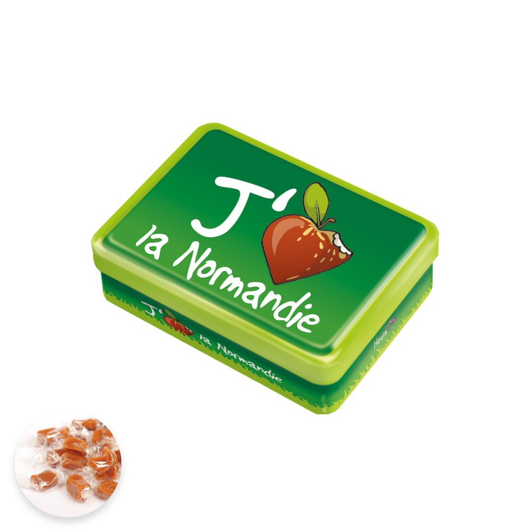 Achat Boite demi-sucrette J'aime la Normandie caramels au beurre salé en ligne 1 