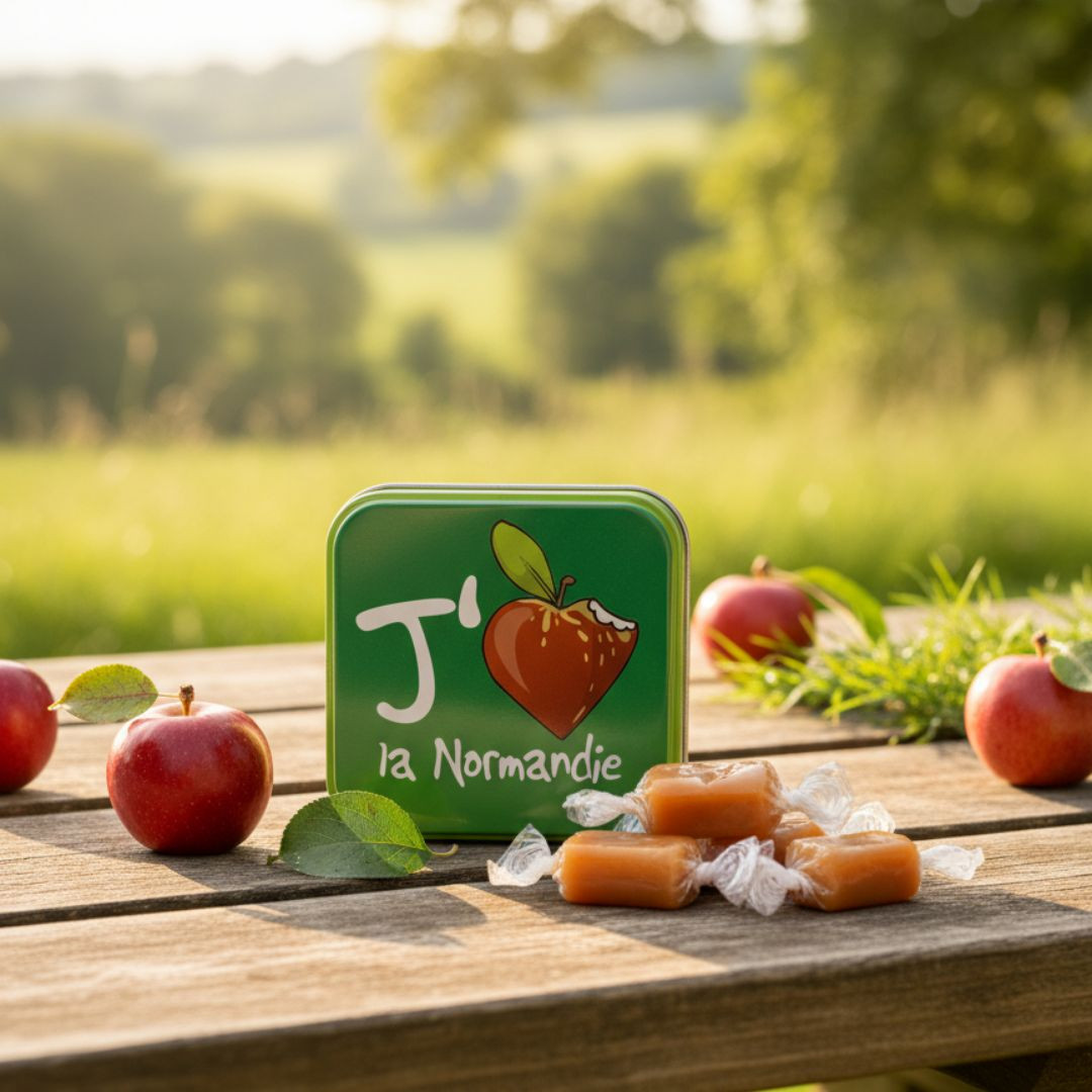 Achat Boite savon J'aime la Normandie caramels au beurre salé en ligne 3 