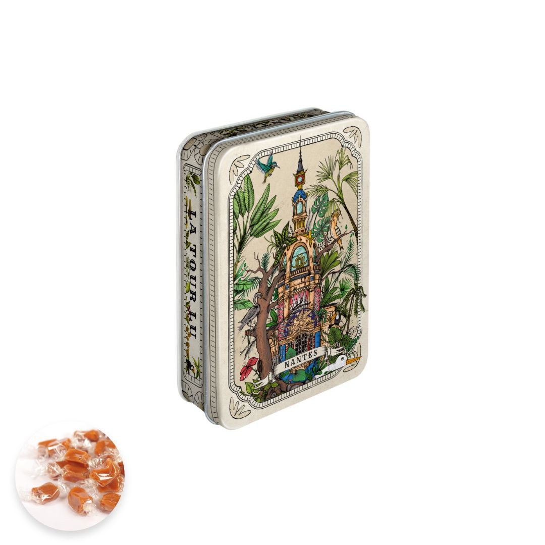 Achat Boite pastille Tour LU Geoffrey Berniolle caramel au beurre salé et à la fleur de sel de Guérande en ligne 1 